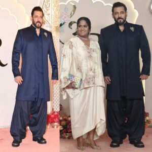 Salman Khan anant-ambani-Ki Baraat Me Bahin Arpita Ke Sath Pahuche Salman Ne Luti Mahfil 