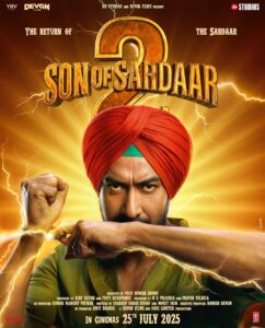 Ajay Devgan ne Son of Sardaar 2 ka naya Motion poster jari Kiya