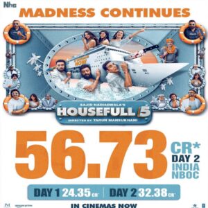 Housefull 5 ka box office collection second 2 day kitna hai