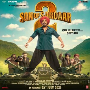 Ajay Devgan Ne San off sardar 2 ka pahla poster jari Kiya is din Hogi release topon per Khade najar Aaye Ajay Devgan