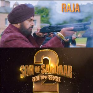 Son of Sardaar 2 ka teaser release hua Punjabi look me najar aaya Ajay Devga