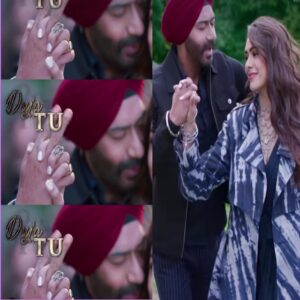 Son of Sardaar 2 ka dusra song pahla tu duja tu release hua Ajay Devgan- Mrunal Thakur romance karte nazar Aaye