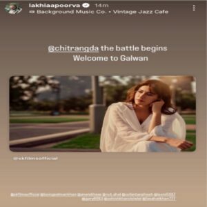 Apurv lakhiya ne kiya battle of galwan ki heroine ka elaan salman Sang dikhegi
