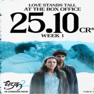 Dhadak 2 ka 7day me box office collection itna Ho Gaya dharna production me jari kiye aankade