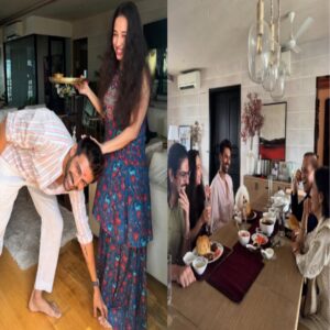 Bollywood celebrities Ne manaya rakshabandhan Salman Khan apni bahan Alvira Agnihotri ke ghar Rakhi banvane pahunche
