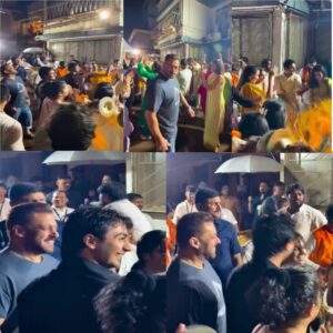 Salman Khan ne Ganpati Bappa ki vidai dhumdham Se Ki visarjan per jamkar nache Salman Khan aur pura Khan parivar