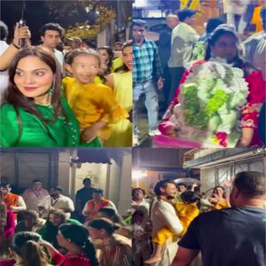 Salman Khan ne Ganpati Bappa ki vidai dhumdham Se Ki visarjan per jamkar nache Salman Khan aur pura Khan parivar