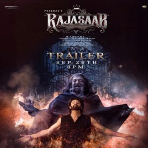 Prabhas aur Sanjay Datt ki film Raja Sahab ka trailer is din release hoga makers ne share ki trailer ki release date