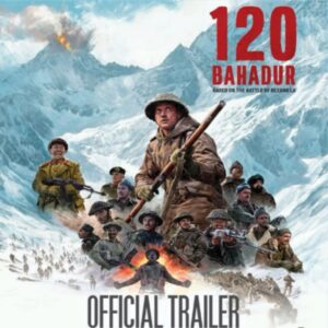 Farhan akhtar ki film 120 Bahadur ka trailer release hua baat jameen ki nahin sarjameen ki Hai