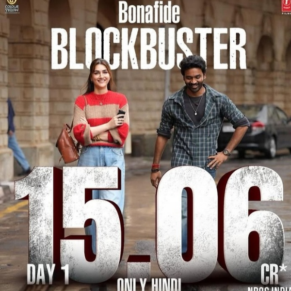 Dhanush aur Kriti Sanon ki film Tere Ishq Ne Box Office per bumper opening li